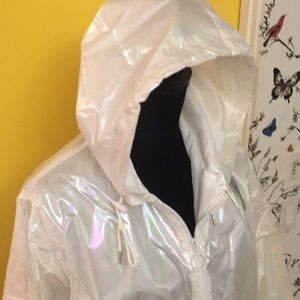 NWT Iridescent White Jacket from Forever21 Size 1X